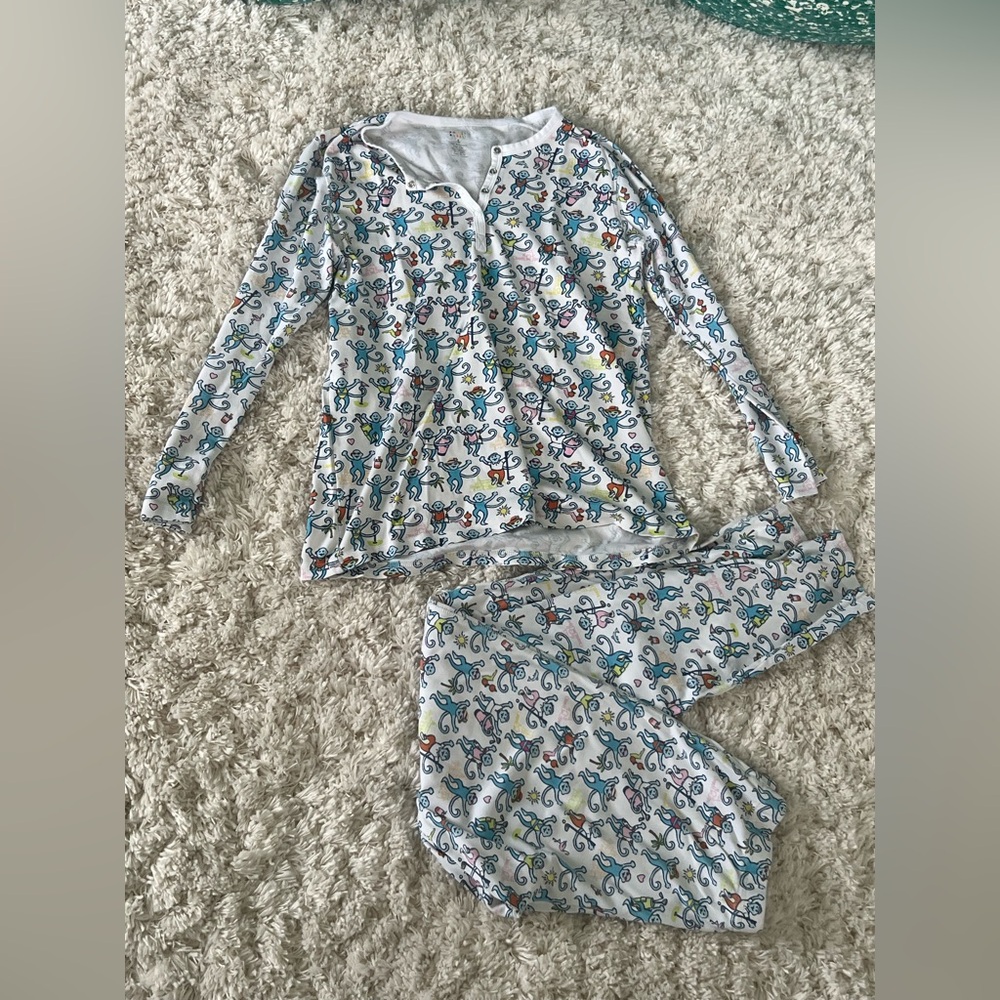 Roller Rabbit Multicolor Pajama Set